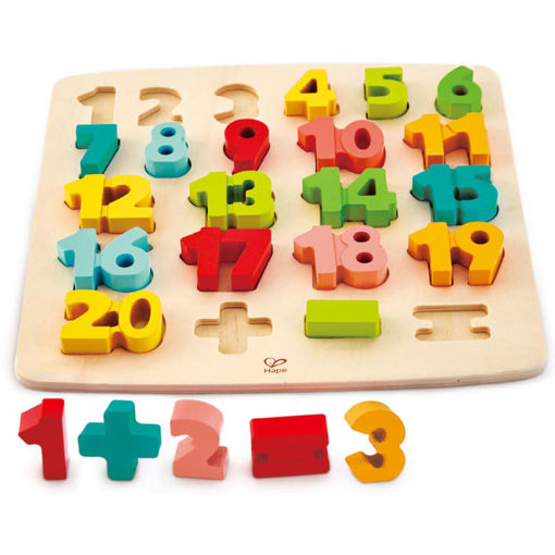 Picture of Chunky Number Math Puzzle